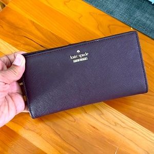 Kate spade plum wallet
